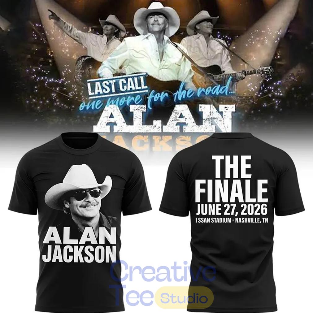 Alan Jackson x Tennessee Titans “Last Call – The Finale” Limited Tee