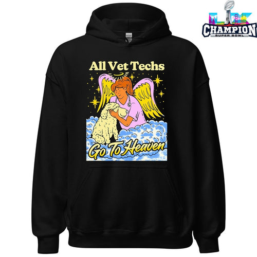 All Vet Techs Go To Heaven T-Shirts