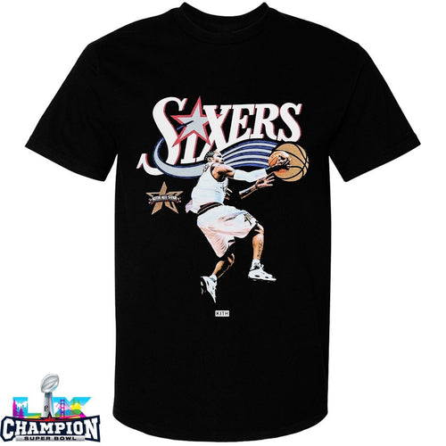 Allen Iverson Philadelphia 76ers Kith For NBA All-Star Shirt