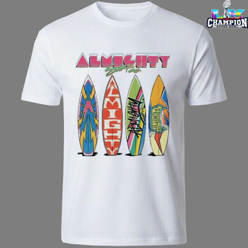 Almighty Surfs Up T-shirts