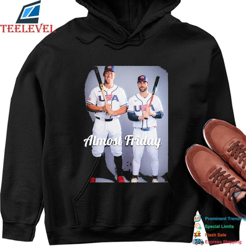 Almost Friday Judge Aaron And Bryce Harper USA Baseball T-shirts