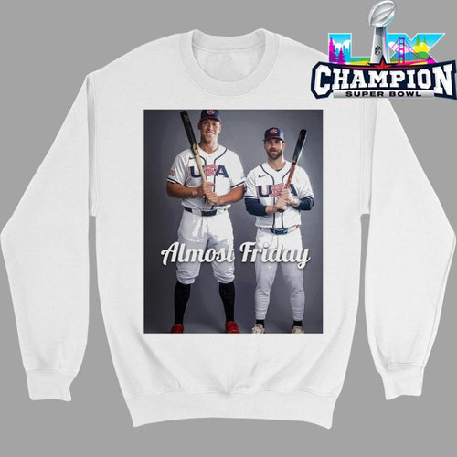 Almost Friday Judge And Harper USA Baseball Shirt