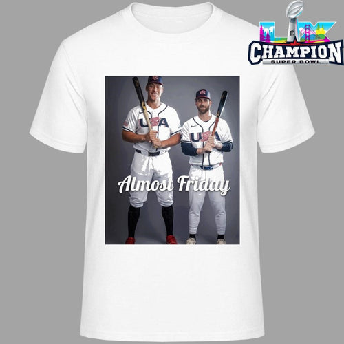 Almost Friday Judge And Harper USA Baseball Shirt