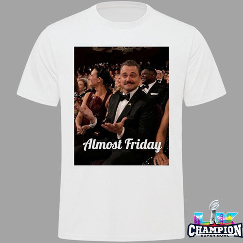 Almost Friday Leo Mustache Shirt