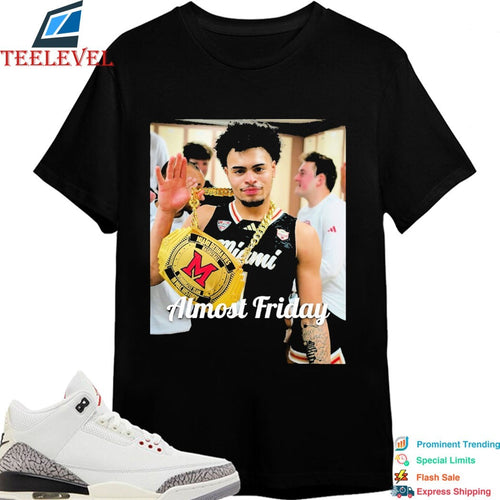 Almost Friday Miami RedHawks Ohio Basketball Trophy T-shirts