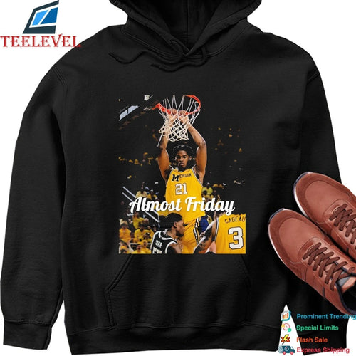 Almost Friday Morez Johnson Jr Michigan Wolverines Shirts