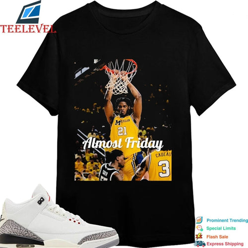 Almost Friday Morez Johnson Jr Michigan Wolverines Shirts