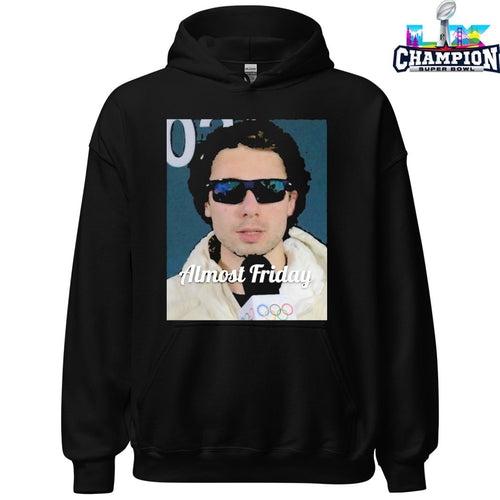 Almost Friday Quinn Hughes Olympic Glasses T-shirts