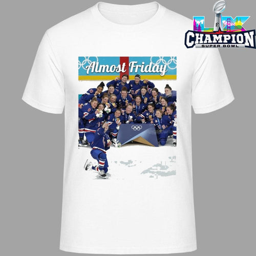 Almost Friday Usa Selfie Shirt