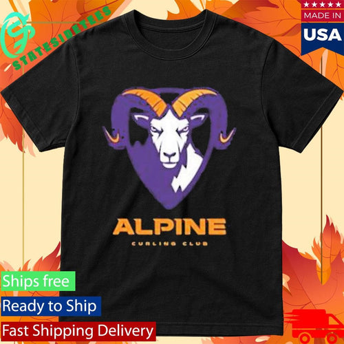 Alpine Curling Club Logo Shirt