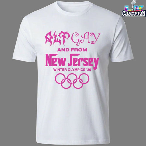 Alt Gay And From New Jersey Winter Olympics 2026 T-shirts