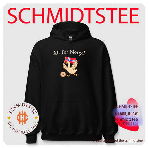 Alt for Norge Goose Soccer Norway Norwegian shirt