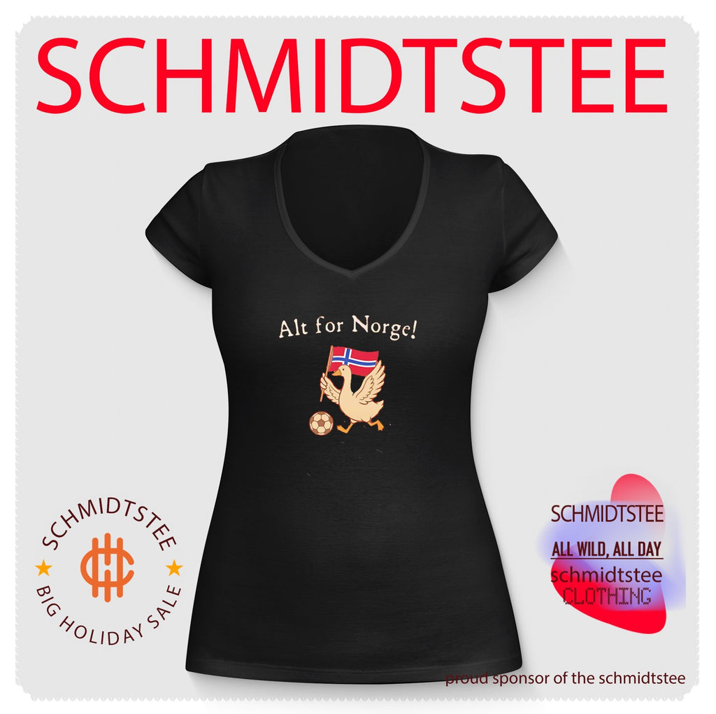 Alt for Norge Goose Soccer Norway Norwegian shirt