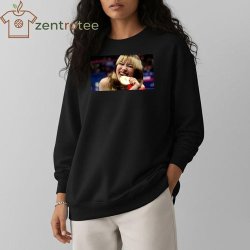 Alysa Liu eat gold medal 2026 shirt