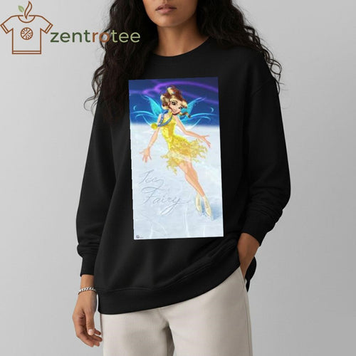 Alysa Liu gold medal 2026 angel cartoon shirt