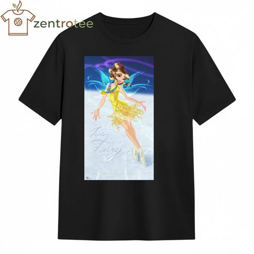 Alysa Liu gold medal 2026 angel cartoon shirt