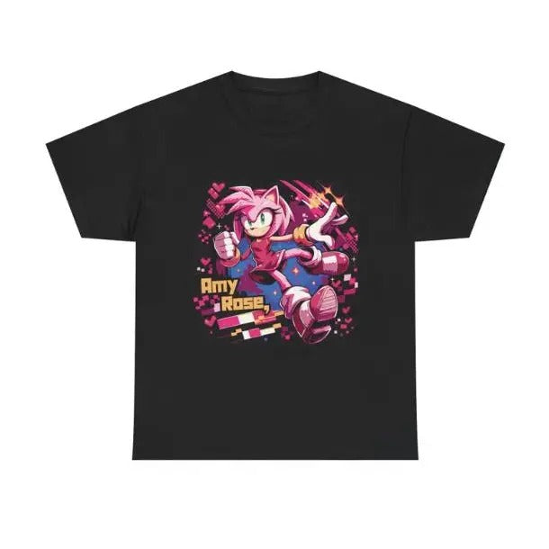 Amy Rose Vintage Gothic Grunge Y2k Emo Scene Amity Affliction Clothes Streetwear T-Shirts