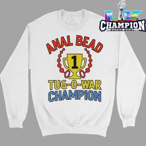 Anal Bead Tug Of War Champion Dark Shirt