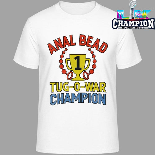 Anal Bead Tug Of War Champion Dark Shirt