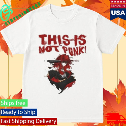Anarchist Sanctuary This Is Not Punk Shirt