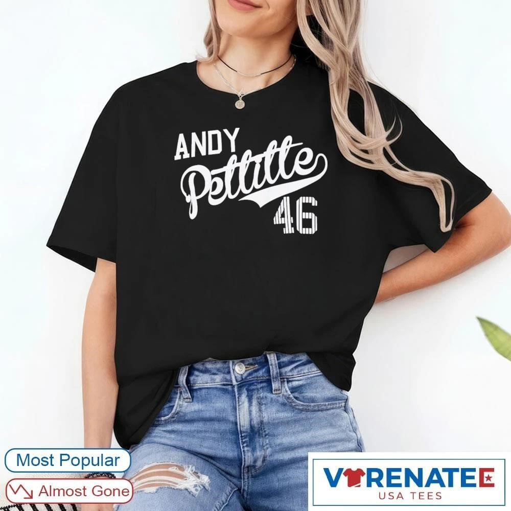 Andy Pettitte 46 New York Yankees shirt