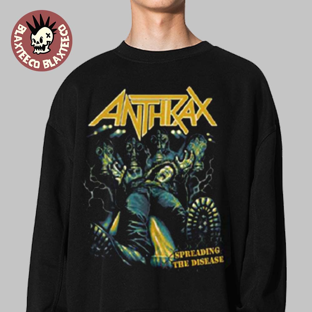 Anthrax Japan 2026 Tour Merch Electric Fence Longsleeve Tee