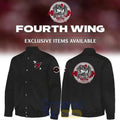 Arizona Cardinals x Fourth Wing Night 2026 Special Black Bomber Jacket