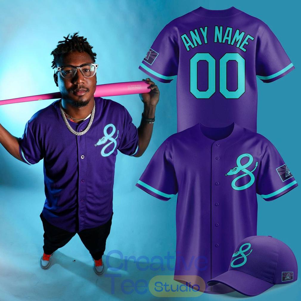 Arizona Diamondbacks Serps Custom Baseball Jersey