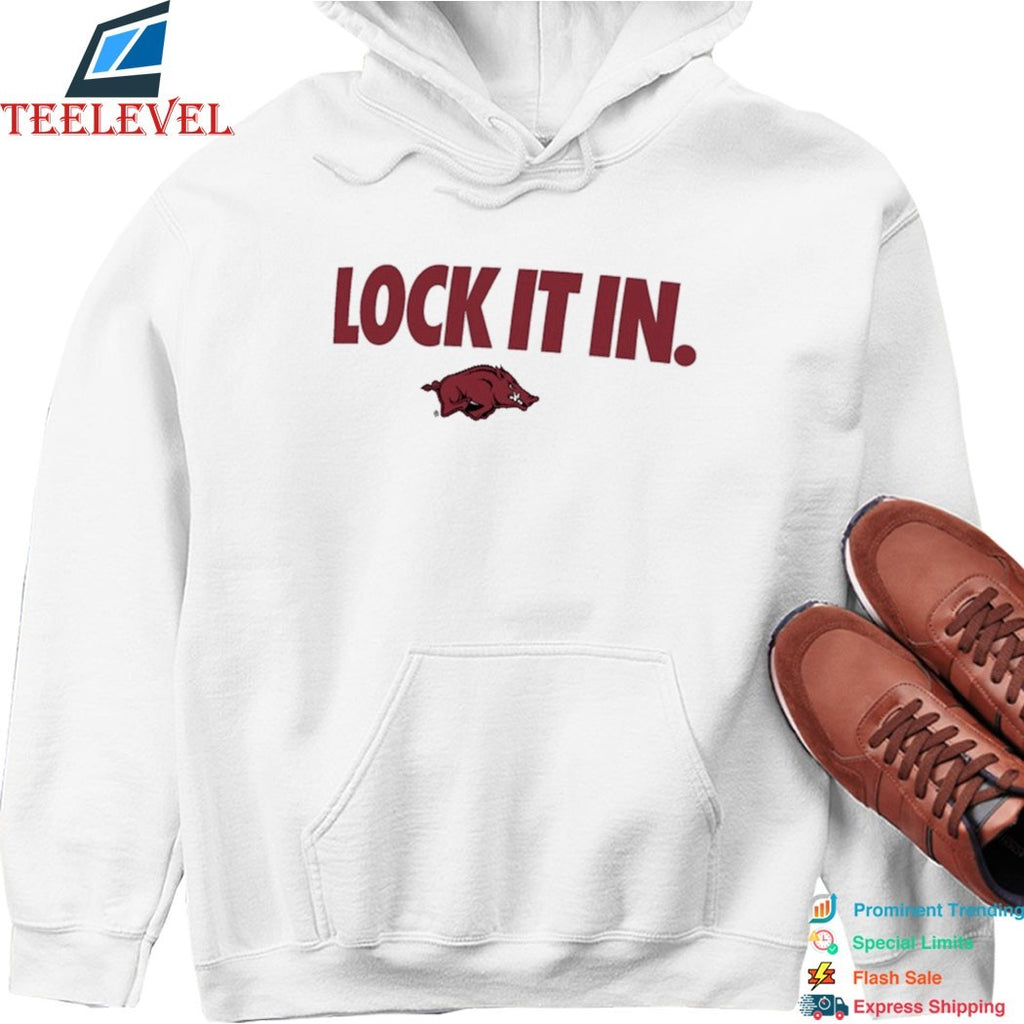 Arkansas Razorbacks Lock It In  T-Shirts