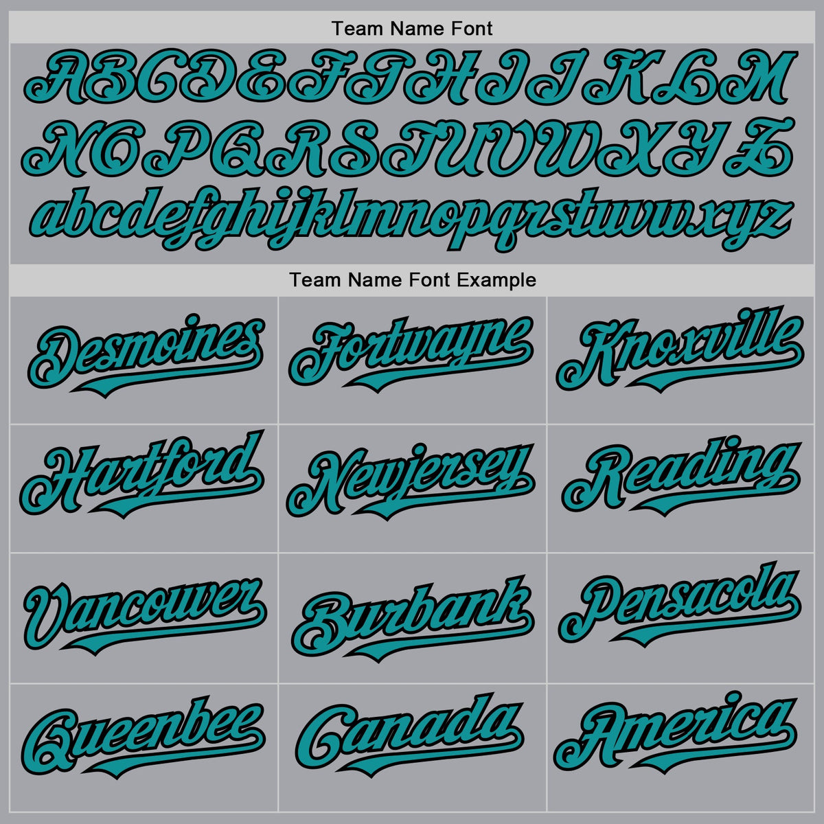 Custom Gray Teal-Black 3 Colors Arm Shapes Authentic Baseball Jersey
