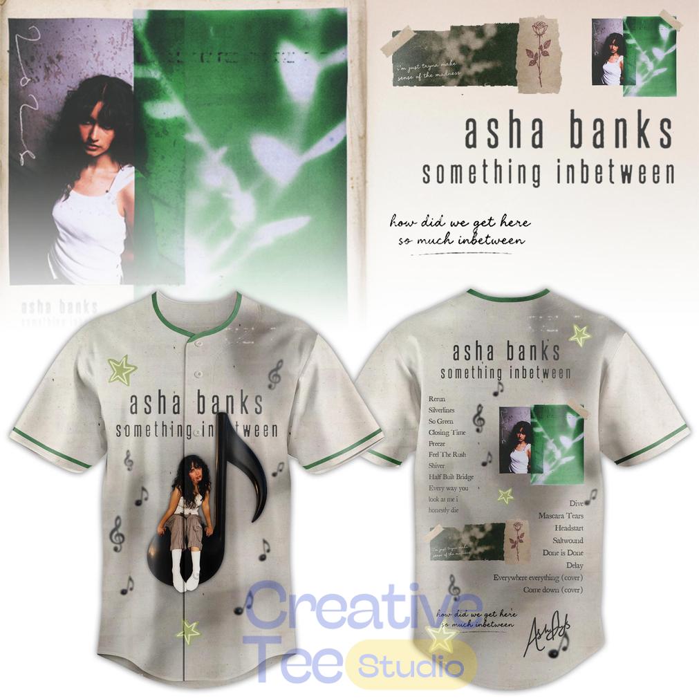 Asha Banks Special “something inbetween” 2026 Limited Edition Baseball Jersey