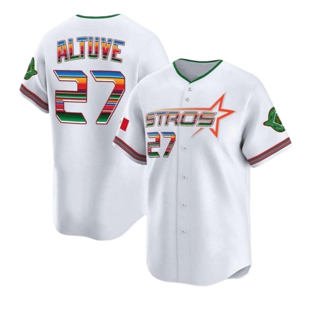 Astros Altuve Mexican Heritage 2025 Jersey - Grishko.com