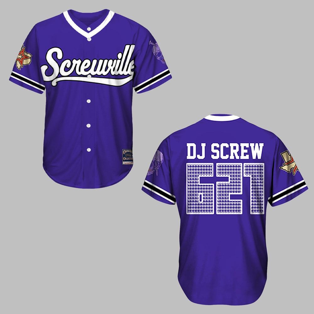 Astros DJ Screw 621 Special Baseball Jersey - Grishko.com
