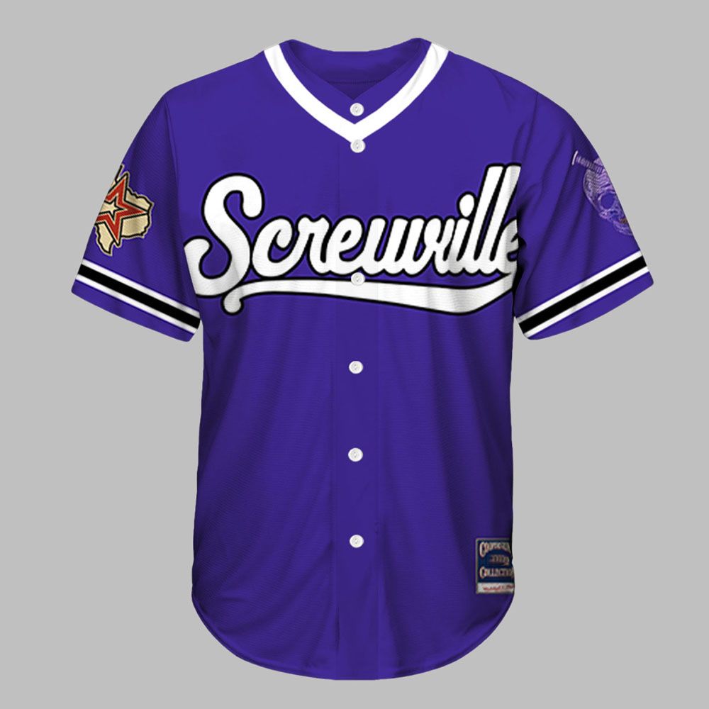 Astros DJ Screw 621 Special Baseball Jersey - Grishko.com