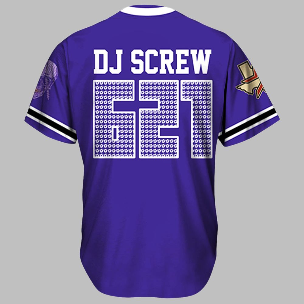 Astros DJ Screw 621 Special Baseball Jersey - Grishko.com
