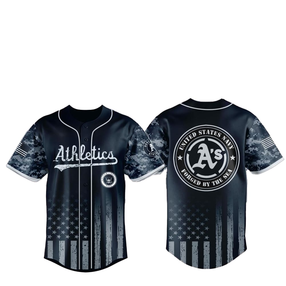 Athletics US Navy Military Jersey 2025 - Grishko.com