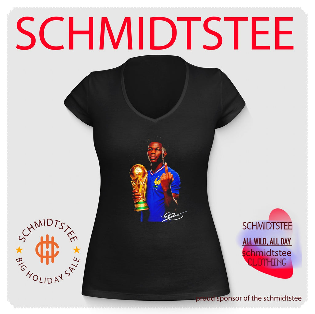 Aurelien Tchouameni France National Team World Cup middle finger shirt