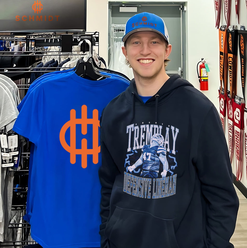 Austin Tremblay Defensive Lineman football player shirt
