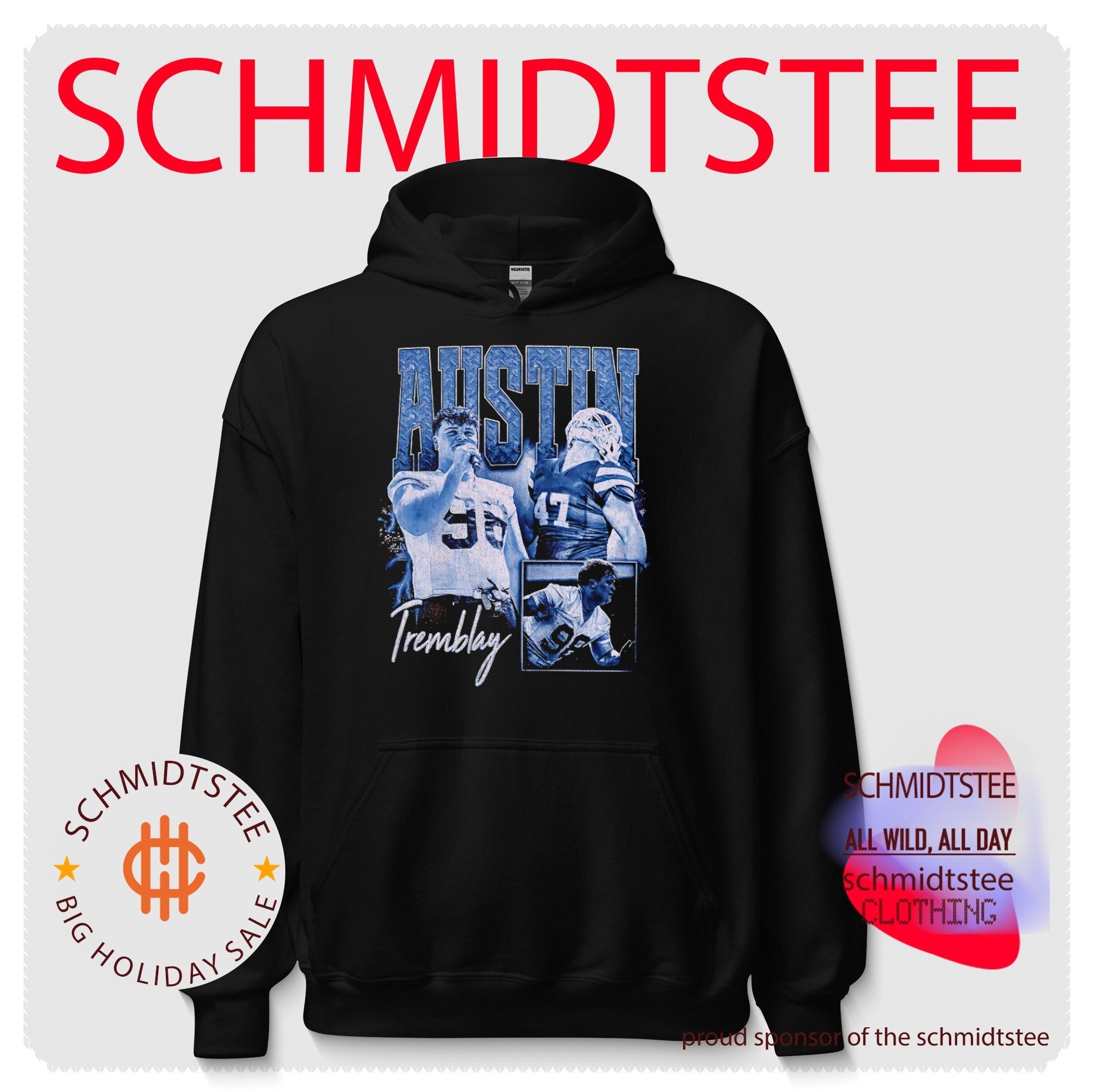 Austin Tremblay Football Tribute sports graphic shirt