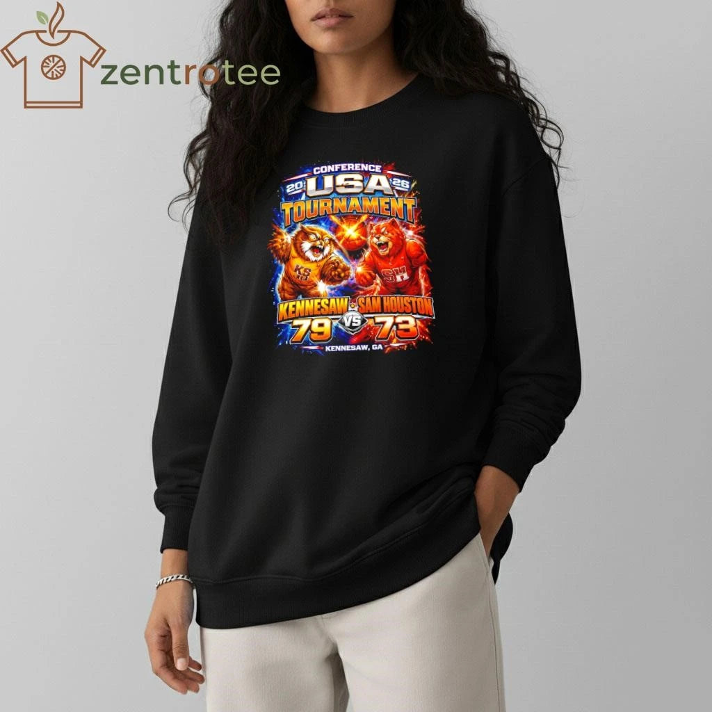 Awesome 2026 Conference USA Tournament Kennesaw St 79 73 Sam Houston NCAA shirt