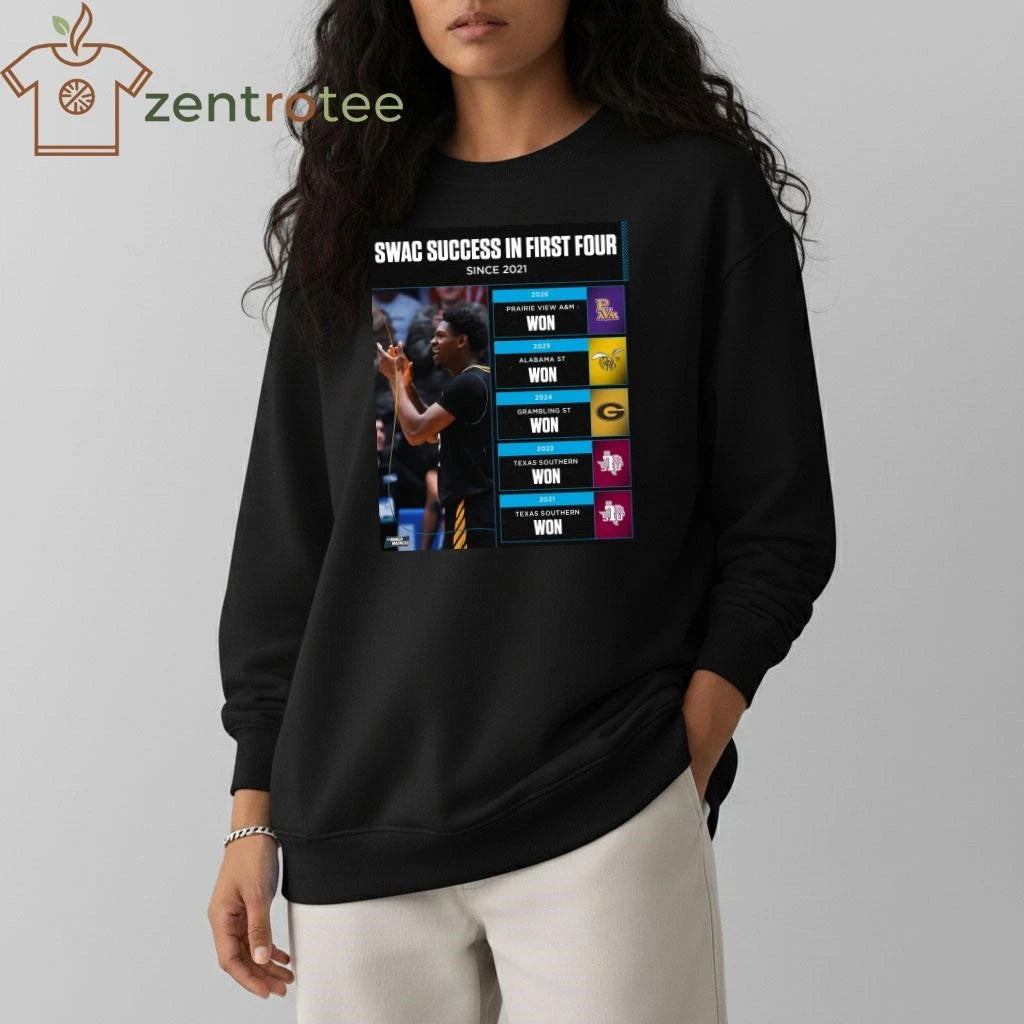 Awesome SWAC success in first Four since 2021 NCAA 2026 shirt