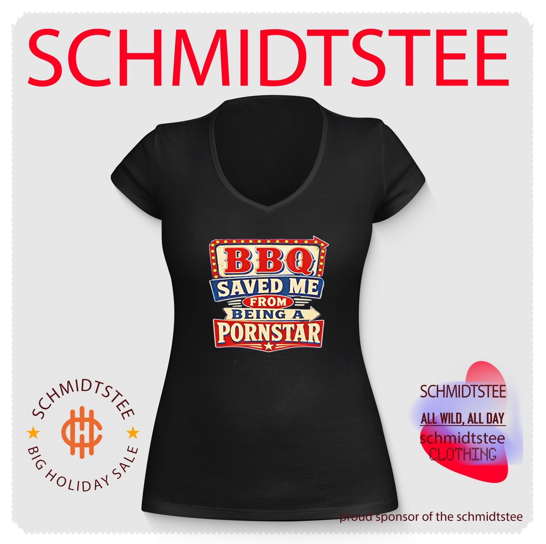 BBQ Saved Me From Being a Porn Star funny barbecue shirt