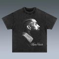BIG FACE NIPSEY Print Short Sleeve Menswear Top T-Shirts