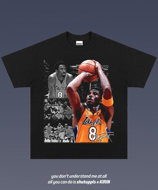 [BLACK] KOBE 2.88 VINTAGE SPORT FAN T-Shirts