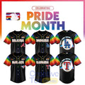Baseball All Teams x Celebrate Pride Month 2026 Edition Black Jersey