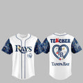 Bay Rays Teacher Appreciation Week Jersey 2025 - Grishko.com