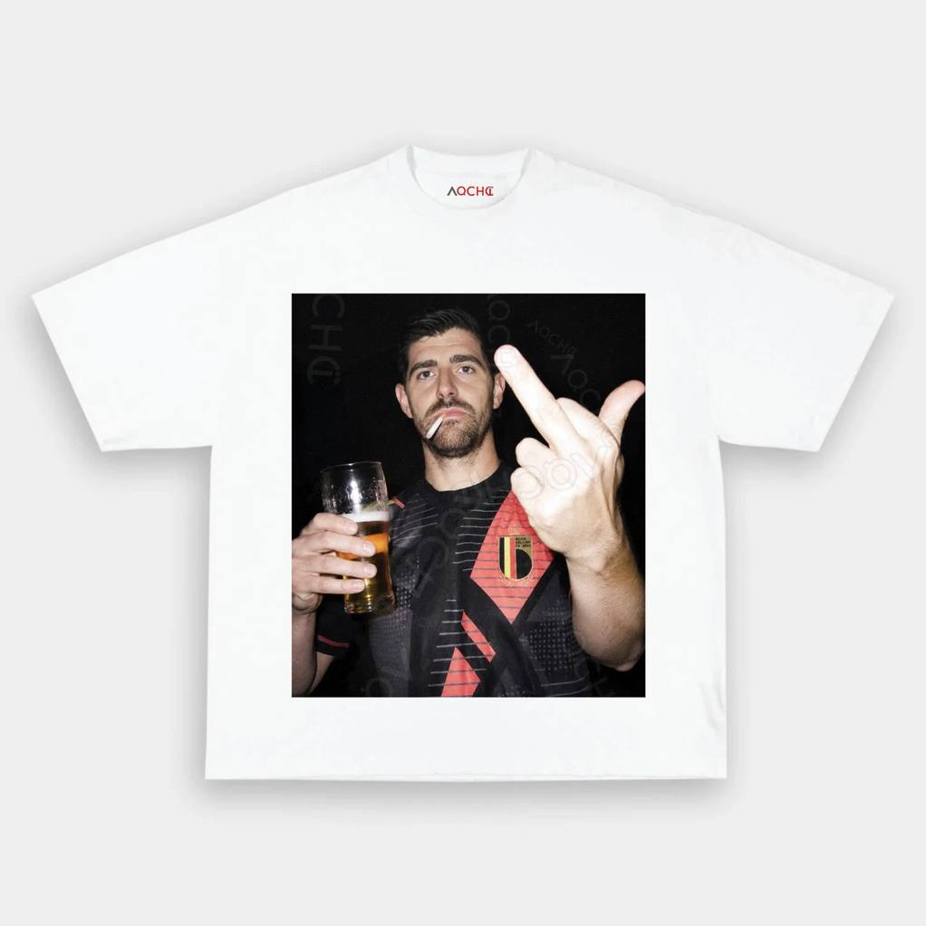 Belgium Football Team Thibaut Courtois Drunk Shirt