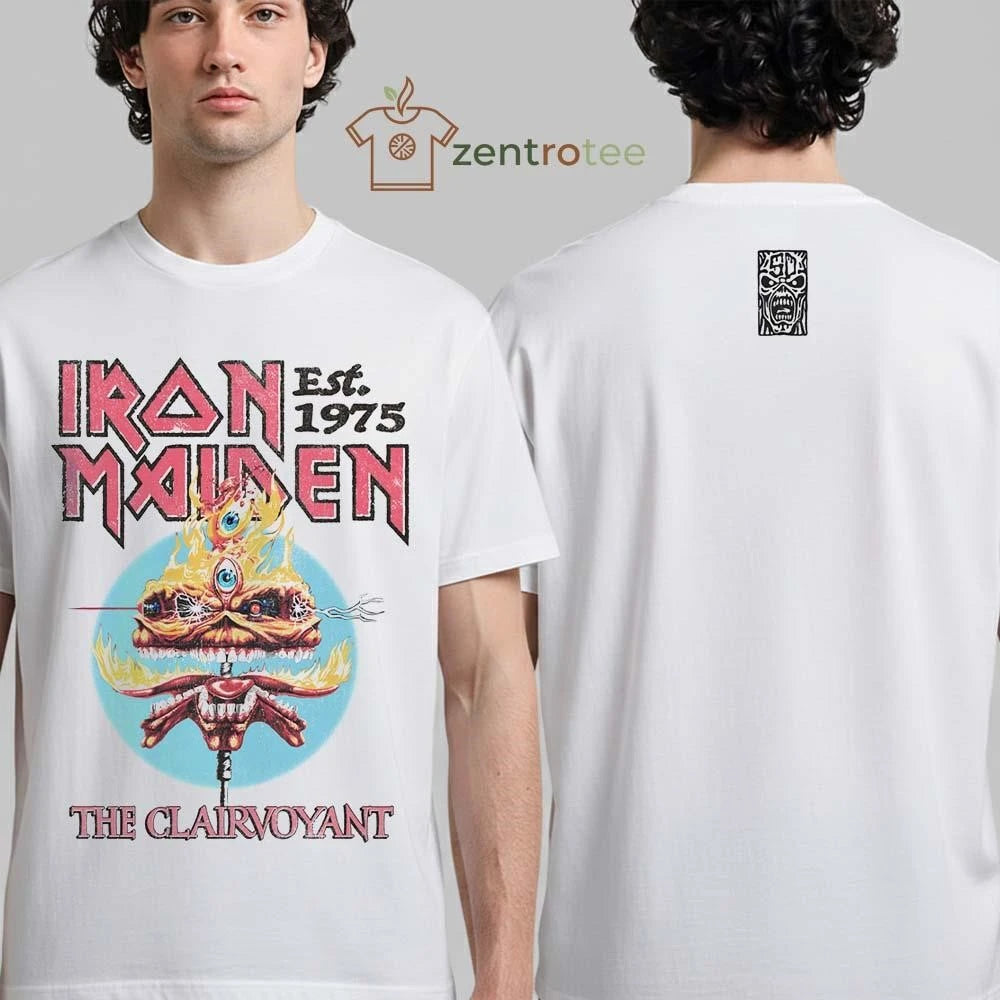 Best Iron Maiden Im50 Anniversary Collection The Clairvoyant Seventh Son Of A Seventh Son tee