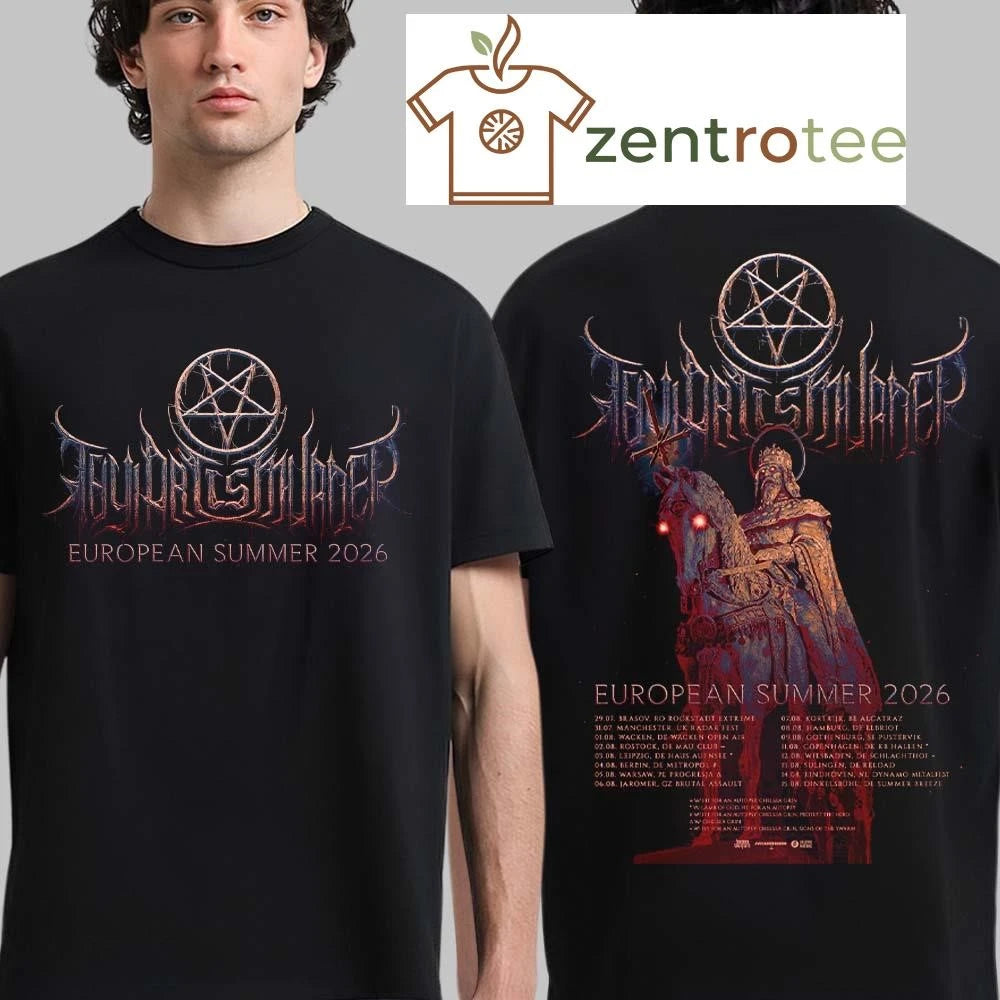 Best Thy Art Is Murder Year Of The Fire Horse European Summer 2026 Tour Schedule Dates tee