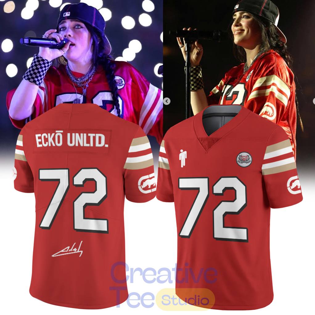 Billie Eilish Hit Me Hard and Soft Tour 2026 Special Football Jersey